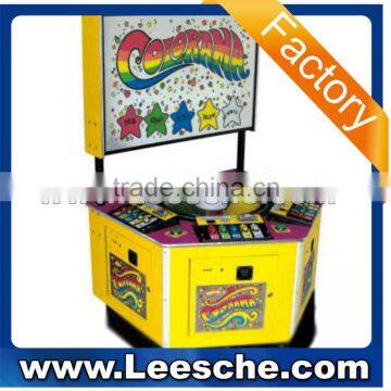 2015 news latter trade assurance electronic game machine coin operated colorama amusement park commercial game machines for sale