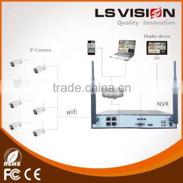 LS VISION CE FCC outdoor wireless wifi hd ip security wifi camera security light