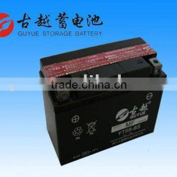 Maintenance Free MF Motorcycle Battery YT9B-BS