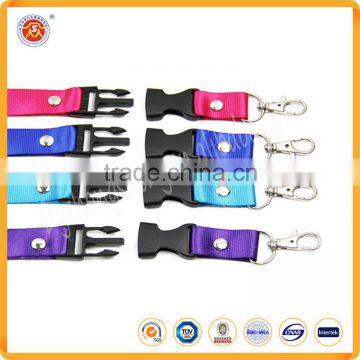 Badge Holder Type PVC ID card badge features Custom logo nylon Material Lanyards badge reel for gifts