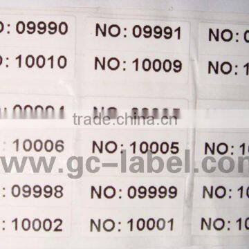 Professional High Quality Barcode Self-adhesive Waterproof Label Stickers photo-4