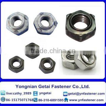 hot dip galvanizing hexagon weld nuts