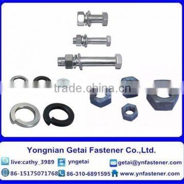 stainless steel hexagonal head nuts
