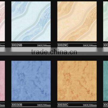 Minqing Cheap screen Printing ceramic floor tiles 300x300x7.5mm