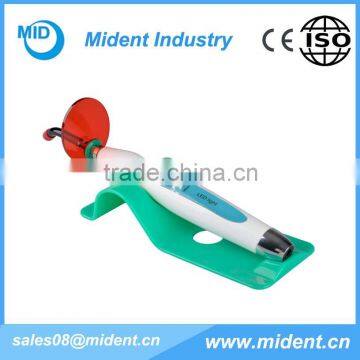 Classic Old Type Green Dental Curing Light with LED Displayed Wireless Dental Lamp Device