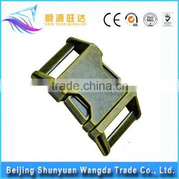 Metal buckle wholesale,metal side release buckle,metal strap bag clip buckle