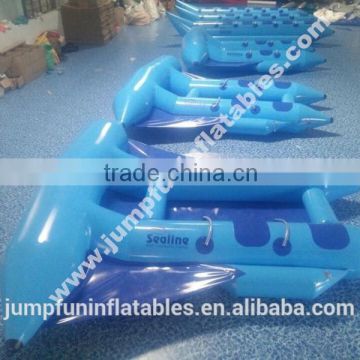 cheap Inflatable Banana Boat water games,Inflatable Flyfish Tube with pump