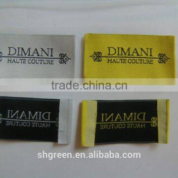 high density fabric neck tags for suits