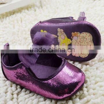 Cheap Baby Anti-slip Prewalker Dress Shoes photo-4