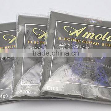 wholesale guitar strings Amola Nickel alloy E100 009 Electric Guitar Strings
