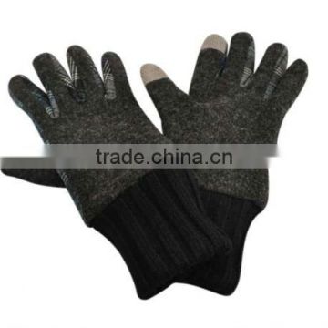 Melton Glove Touch Screen Finger Tips