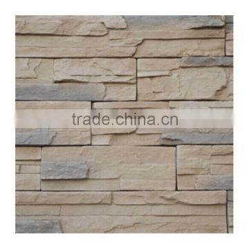 Fashionable Patterns Decoration Panel of Fake Natural Stone Wall Cladding