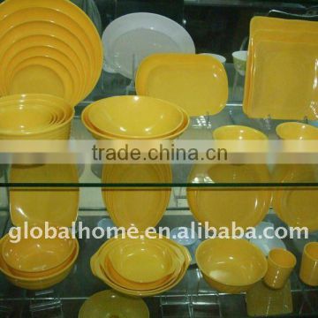 Assorted Melamine Dinner Set