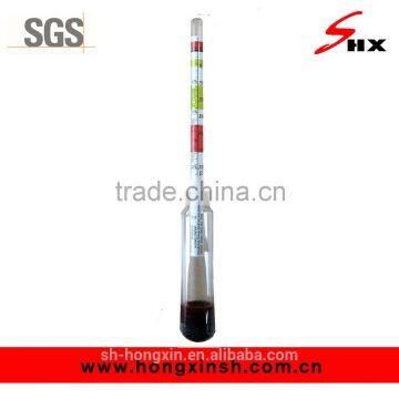 Triple Scale Alcoholometer,wine hydrometer,beer hydrometer 0.99-1.17