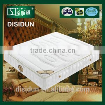 competitive rhombus full size pocketed coil spring mattress DS-E10