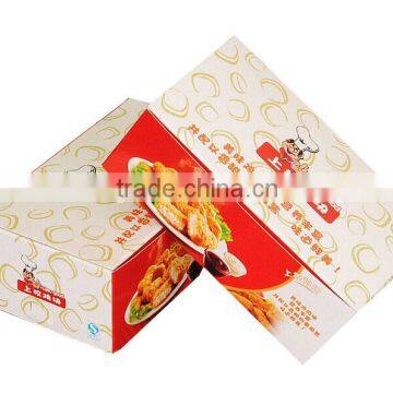 MADE IN CHINA CHICKEN BOX,PAPER SALAD BOX,FOOD TAKE AWAY BOX