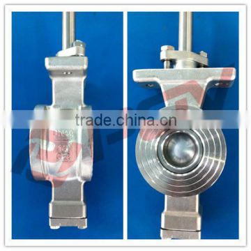 high quality ss304 manual weld ball valve