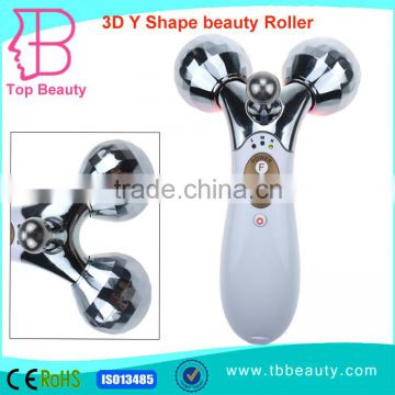 3D Y shape roller infrared EMS facial massager Slimming handheld instruments