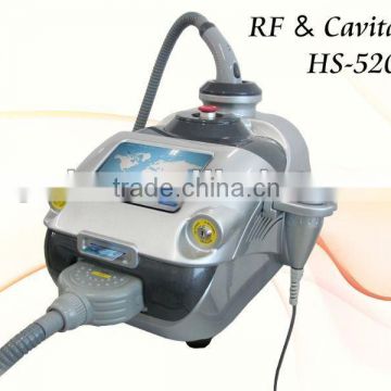 Newly portable rf bipolar monopolar cavitation cellulite reduction machine