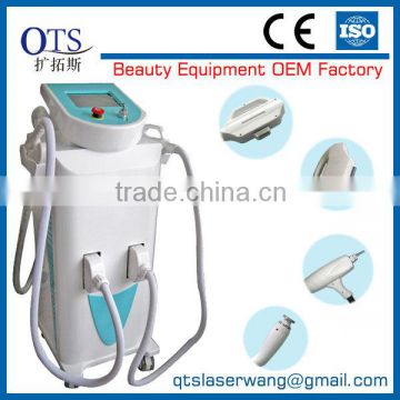 BIPOLAR RF and Elight and Laser and IPL for skin rejuvenation and hair removal acne treat all facial problem pigment removal