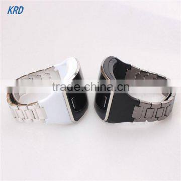 New Style Luxury Metal Stainless Steel Wrist Watch Strap Watchband For Samsung Gear S R750 Smart Bracelet Watch