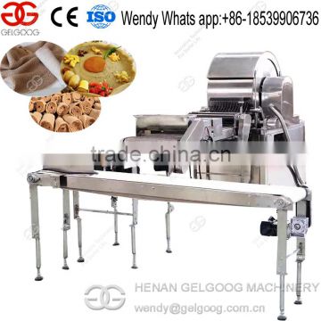 Stainless Steel Adjustable Spring Roll Wrapper Machine