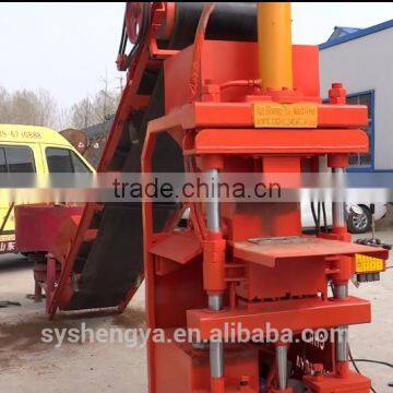 Good Capacity SY1-10/2-10 Hydraulic Automatic Interlocking Brick Forming Machine Production Line photo-5