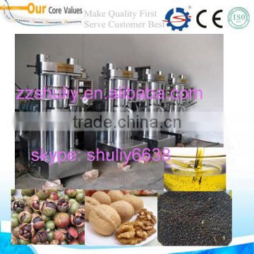 Stainless Steel Hydraulic Sesame Oill Press Machine 0086-15838159361