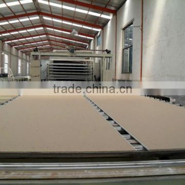 Chinese officials recognized gypsum Board manufacturing line