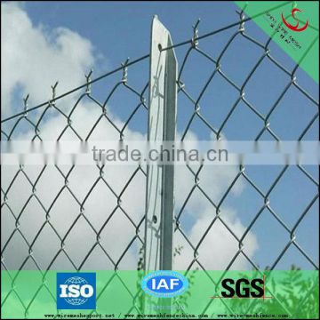 chain link fence powder coated diamond wire mesh fence price