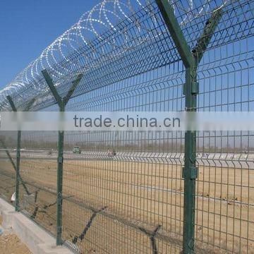 Electric Wire Mesh Fence/ Iron Wire Fence/V-post Security Fence(Factory)