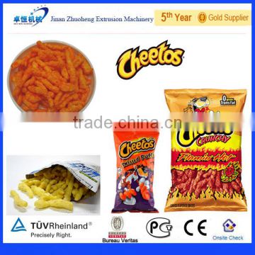 automatic kurkure production line/cheetos machinery/puffed food equipment