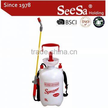 5L garden pressure sprayer with fibre glass lance