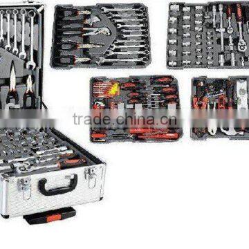 186pcs professional aluminum case tool set
