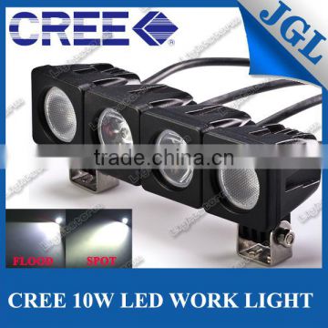 10W LED Light Bar Flood Beam Work lamps off Road Fog Driving 4WD JeepTruck