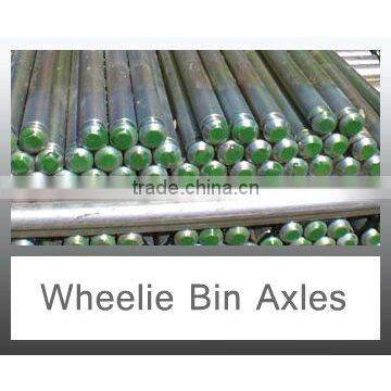 Metal Hollow Bin Wheel Axle