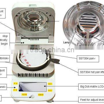 100g 0.005g Best Quality Antique Lubricating Oil Moisture Analyzer photo-3