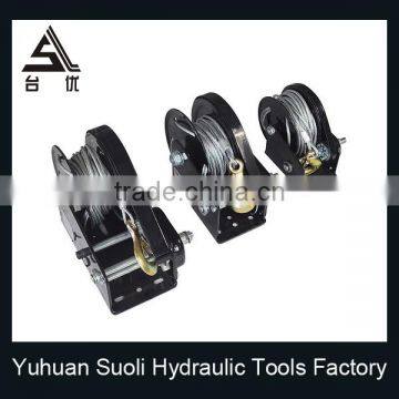 Manufacturing 1200lbs Galvanized Portable Capstan Winch With Strap photo-4