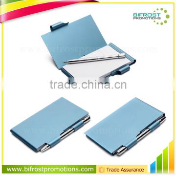 2016 New Product Mini Notepad With Pen Custom Notepad