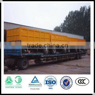 Factory supplier 2 axle tractor dump trailer