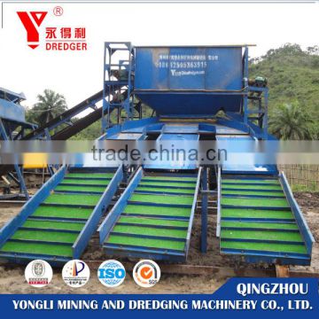 Sluice Box for Sand Gold Concentrating, gold sluice box gold panning machine