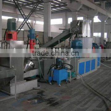 pp,pe films water ring granulating line/agglomerator/cutting granulating line,pelletizing line