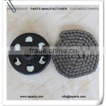 Racing Clutch #35 Chain 13T 3/4" Bore Mini Bike Racing Parts With #35 Chain photo-4