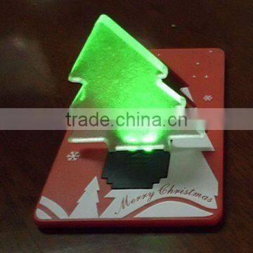 christmas card led light