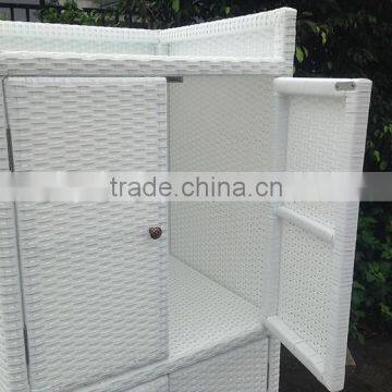 Rattan Furniture Waterproof Wicker Storage Cabinets photo-3