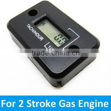 Motorcycle electronic timer, tachometer for 2 stroke gas engine