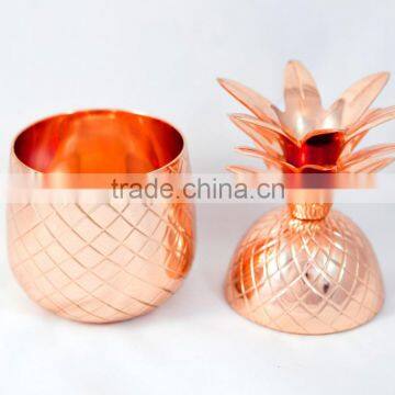 High Qulaity Copper plated Pineapple mug