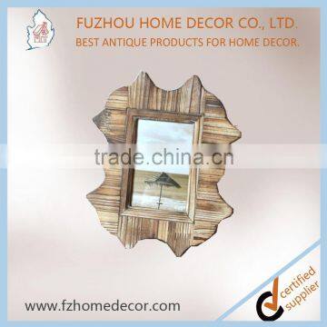 solid wood photo frame and decorative photo frame with specially wood texture