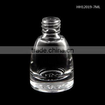 7ml clear empty nail polish bottle
