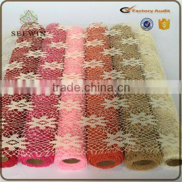 China Supplier Fresh Flower Wrapping Mesh Rolls photo-2